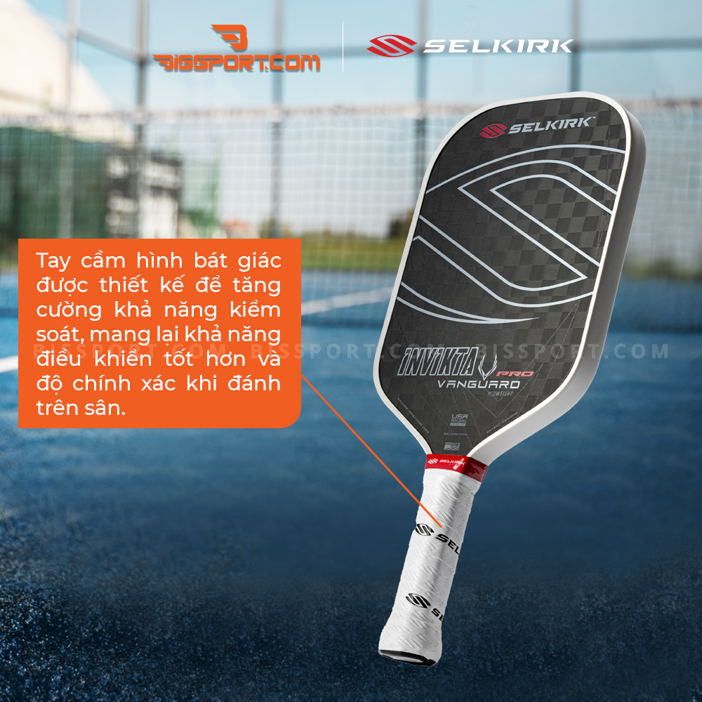 セルカーク ピックルボールパドル Vanguard Invikta Selkirk VANGUARD